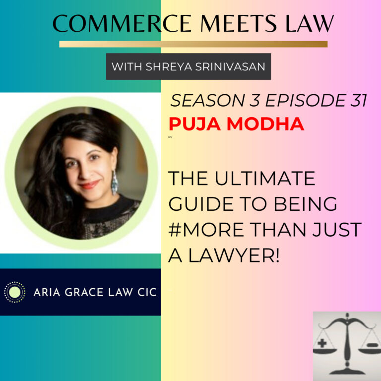 Puja Modha- Being more than just a lawyer! (S3Ep31)