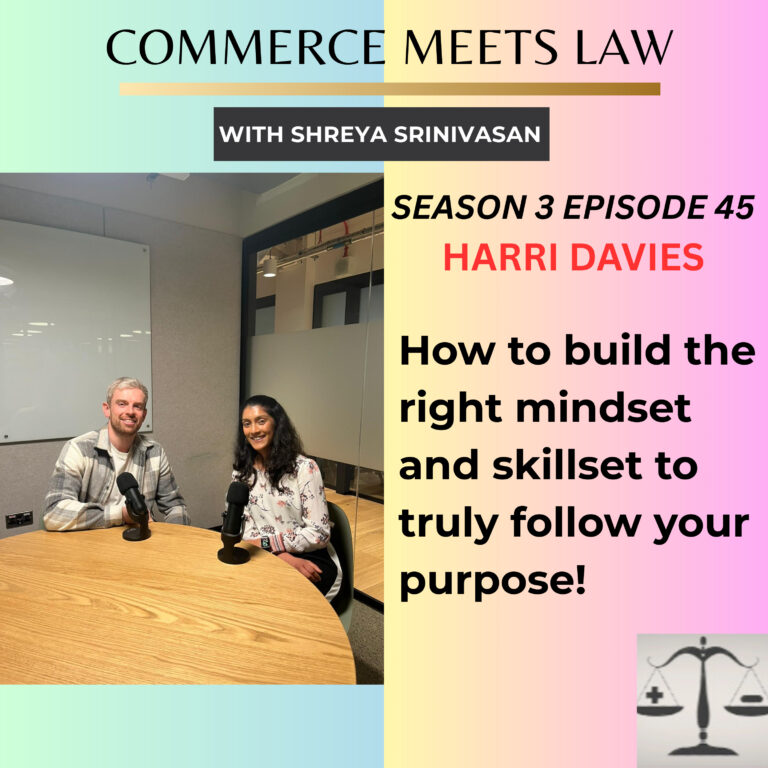 Harri Davies: A journey of finding his purpose from Law to EdTech! (S3Ep45)