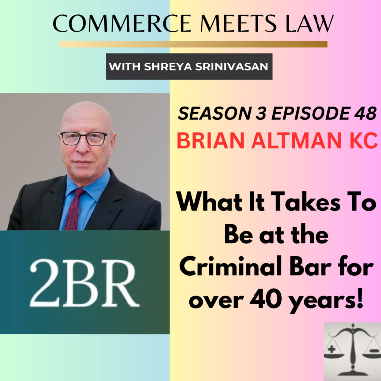 Brian Altman: Exploring over 40 Years at the Criminal Bar! (S3Ep48)
